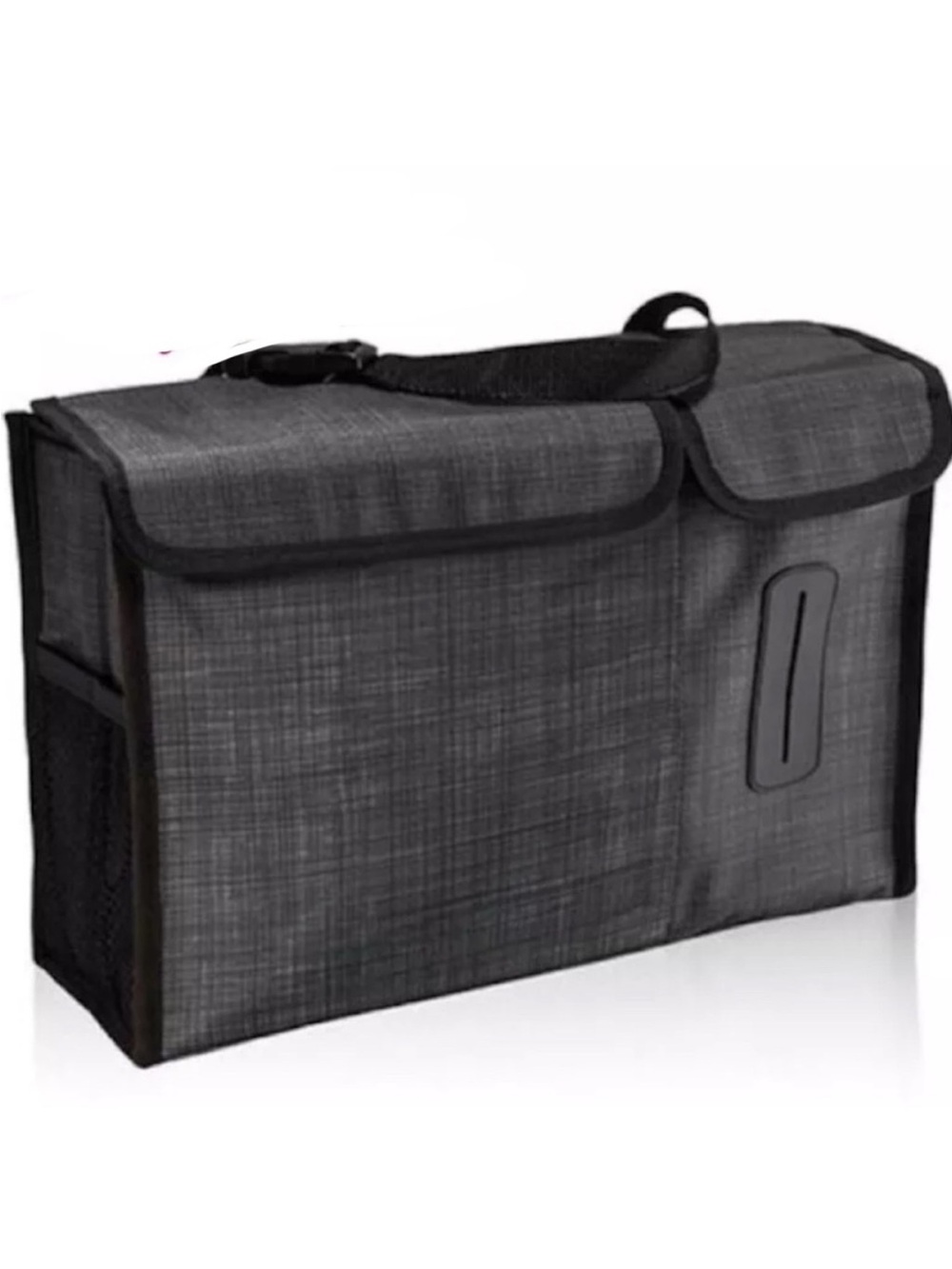 NEW! THIRTY-ONE Pack n' Pull Caddy in Black Cross Pop Pattern NWT
